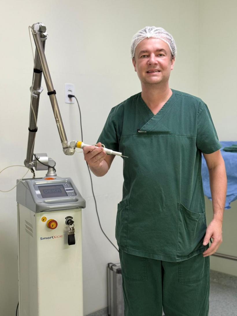 Tratamento avançado por laser CO₂
